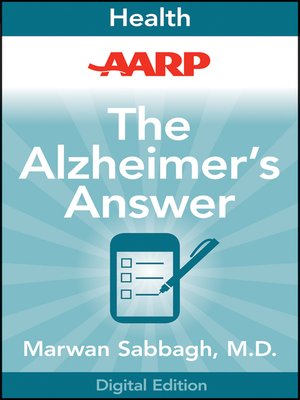 cover image of AARP the Alzheimer's Answer